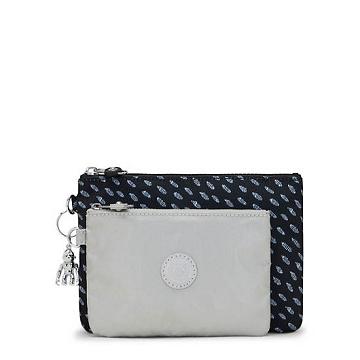 Kipling Duo Pouch Printed 2-in-One Pouches Bags Ultimate Dots | CA 2119AH